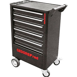 998G 7 - TOOL TROLLEYS - Orig. Gedore red